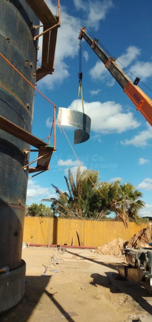 Fire-Fighting & Tank Works — Sigma Pipes — Borg El-Arab, Alexandria, Egypt