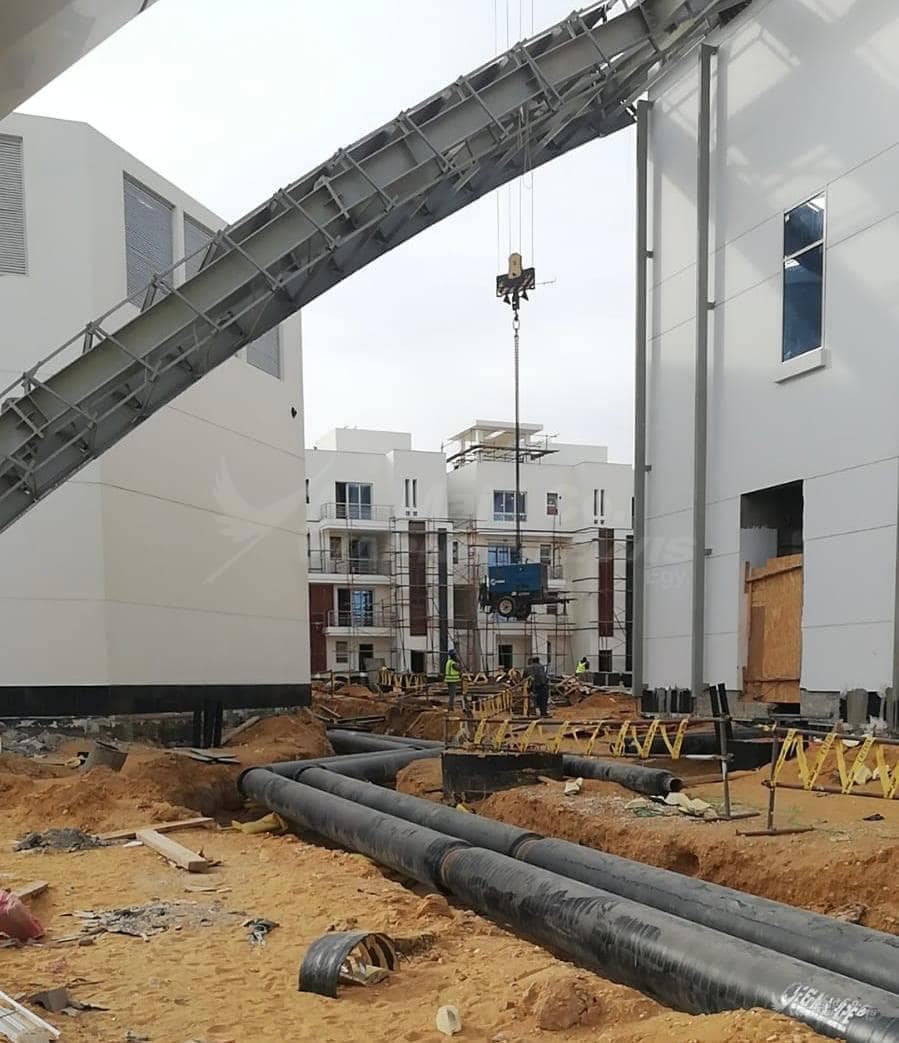 Fire-Fighting & Tank Works — Sigma Pipes — Borg El-Arab, Alexandria, Egypt