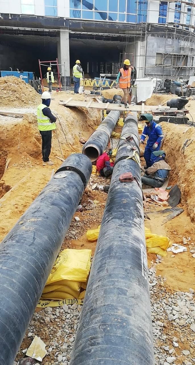 Fire-Fighting & Tank Works — Sigma Pipes — Borg El-Arab, Alexandria, Egypt
