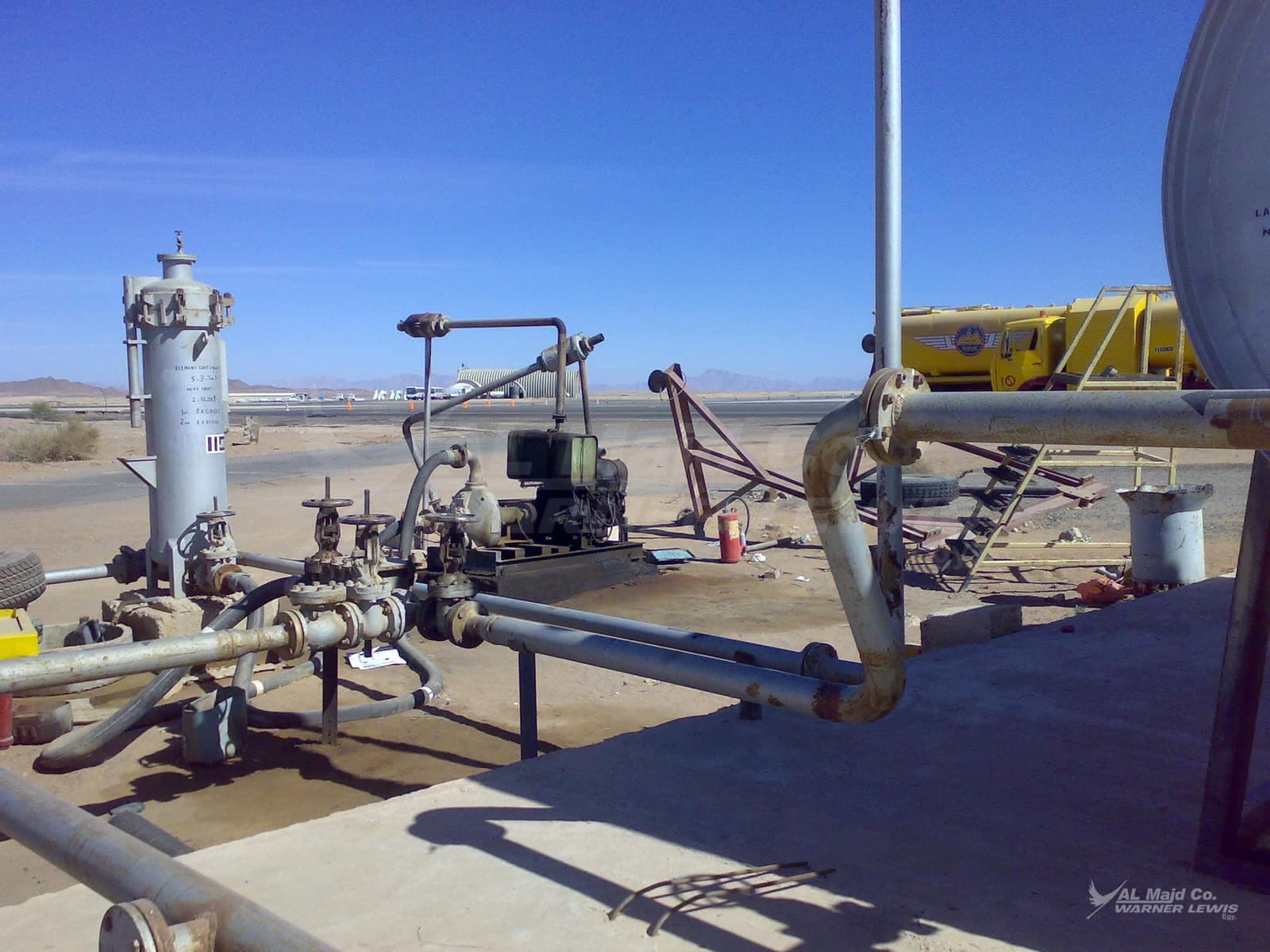 Taba Fuel Depot — Taba International Airport, Egypt