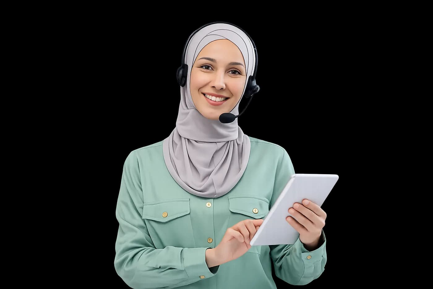 A member of our team, ready to take your enquiry
